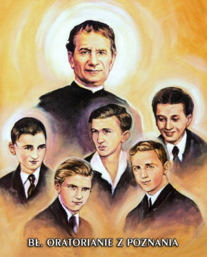 Obraz (20 x 25) - Błogosławieni Oratorianie