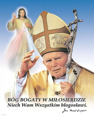 Obraz (20 x 25) - Bóg Bogaty w Miłosierdzie