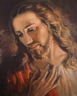 Obraz (20 x 25) - Ikona Jezus Chrystus Elia