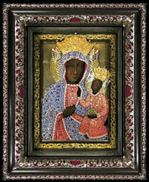 Obraz (20 x 25) - Matka Boża Częstochowska