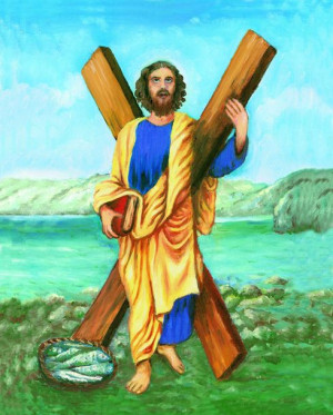 Obraz (20 x 25) - Święty Andrzej