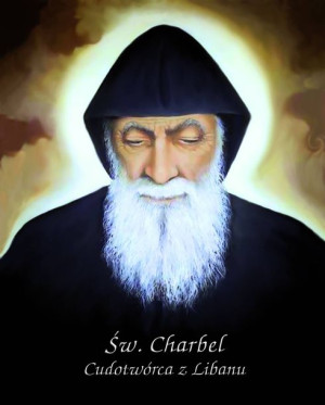 Obraz (20 x 25) - Święty Charbel