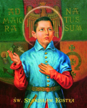Obraz (20 x 25) - Święty Stanisław Kostka