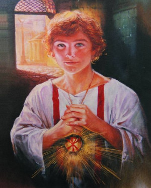 Obraz (20 x 25) - Święty Tarsycjusz