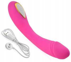 Mocny Wibrator Z Ruchomym Rdzeniem Penis 80 Opcji
