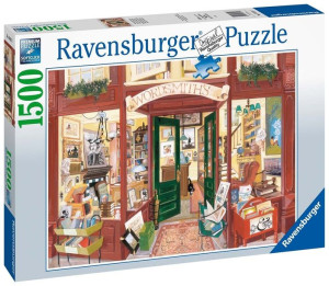 Ravensburger Puzzle 2D 1500 elementów: Wordsmith's księgarnia 16821