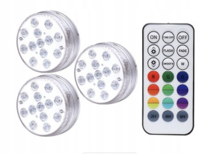 Lampki Do Basenu Led Światełka Do Basenu 3 Sztuki