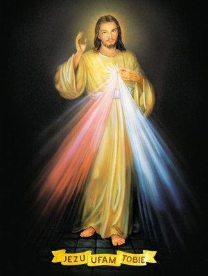 Obraz (30 x 40) - Jezus Miłosierny