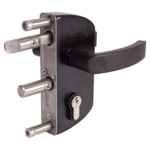 Zamek LOCINOX do bram i furtek LAKZ 4040P1L czarny