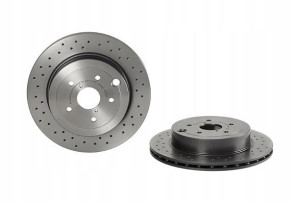 BREMBO 09.A198.1X Tarcza hamulcowa