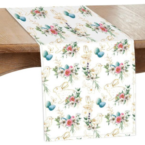 BIEŻNIK wielkanocny na stół ŚWIĘTA 40x140 UD404-1039-01