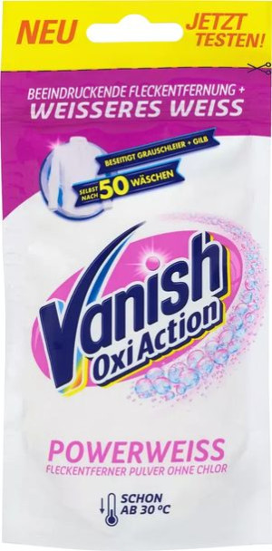 Vanish Oxi Action Power Weiss 90 g DE