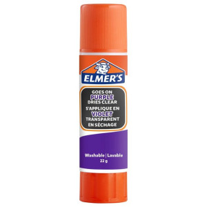 Klej w sztyfcie 22g Elmers Disappearing Purple Stick Blister