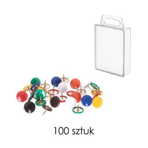 Pinezki kolorowa 100szt. PKB304/PK303 Dalprint