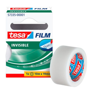 Taśma klejąca Tesa Film Invisible 19mmx10m mleczna 57335