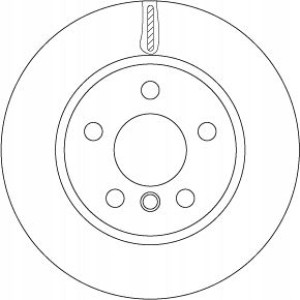 DF6799 TRW Tarcza hamulcowa
