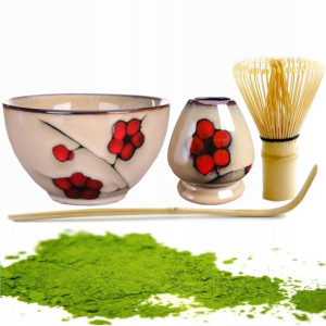 ZESTAW MATCHA COMPLETE PLUM GoodWei MyMatcha