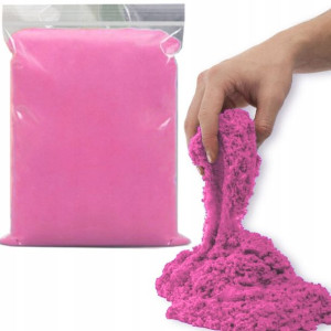 PIASEK KINETYCZNY 1KG magiczny KOLORY piaskolina