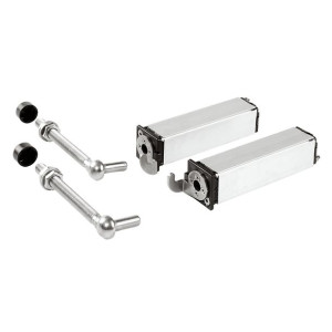 Zawias SWING40-150 sprężynowy do furtek ogrodowych na profil 40x40 LOCINOX