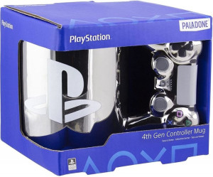 Kubek Playstation Dualshock 4 (srebrny)