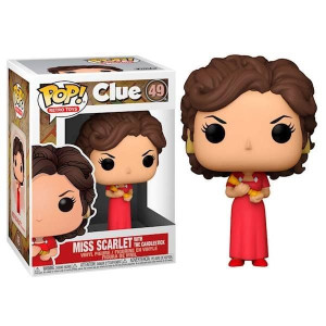 Funko POP! Figurka Clue Miss Scarlet with Candlestick 49
