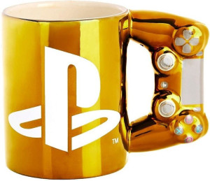 Kubek Playstation DualShock 4 (złoty)