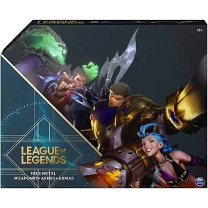 League of Legends True Metal Weaponry broń 4-pak