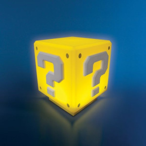 Lampka Super Mario znak zapytania z dzwiękiem