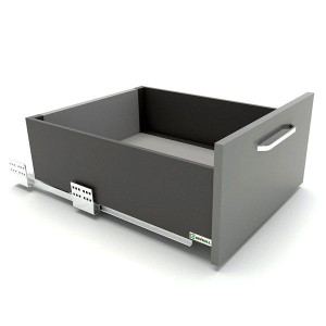 Szuflada SEVROLLBOX SLIM H-167 L-350mm GRAFIT Sevroll