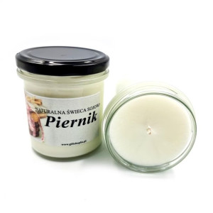 Świeca sojowa naturalna zapach PIERNIK 350ml GIFT SHOP GS00353