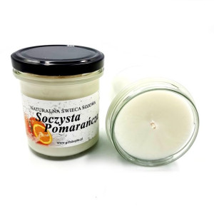 Świeca sojowa zapach Soczysta Pomarańcza 350ml GIFT SHOP GS00355