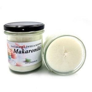 Świeca sojowa paryskie Makaroniki 350ml GIFT SHOP GS00404