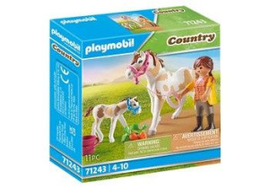 Playmobil Klacz ze źrebakiem 71243