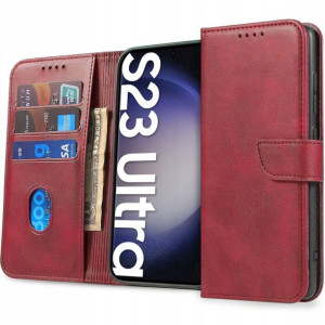 Etui Portfel Skóra do SAMSUNG GALAXY S23 ULTRA