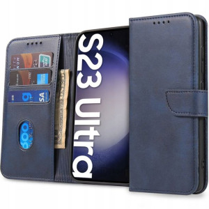 Etui Portfel Skóra do SAMSUNG GALAXY S23 ULTRA
