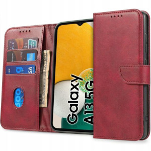 Etui Skórzane Z Klapką Do Samsung Galaxy A13 5g