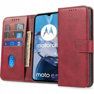 Etui Portfel Skóra do MOTOROLA MOTO E22 / E22I