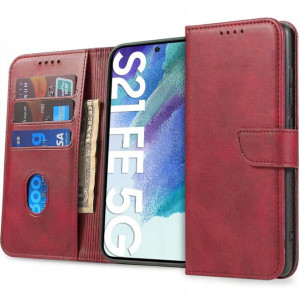 Etui Portfel Skóra do SAMSUNG GALAXY S21 FE