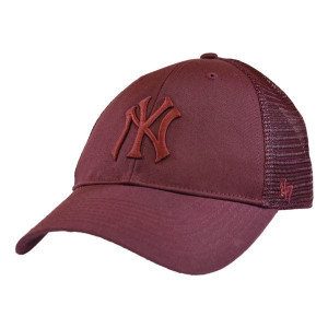 Czapka z daszkiem 47 Brand MLB New York Yankees Trucker bordowa