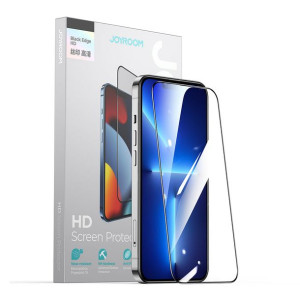 Joyroom Knight 2,5D TG szkło hartowane do iPhone 14 na cały ekran z ramką