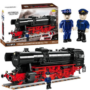 Klocki Cobi 6283 Pociąg Lokomotywa Dr Br 52/ty2 Steam 1723 Szt.