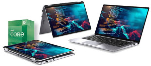 2w1 Dell 7400 I5-quad Fhd 8/1tbnvme W10/w11 Office