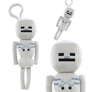 MINECRAFT Pluszowy Breloczek Maskotka Szkieletor 25cm