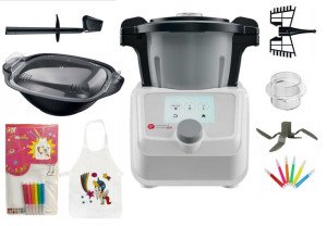 PLAYTIVE Kinder Mini Monsieur Cuisine Lidlomix + Fartuszek GRATIS!