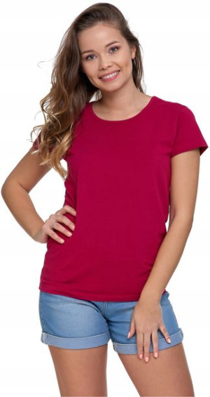 T-Shirt Damski Koszulka Klasyk Bawełna MORAJ XXL