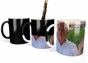 Kubek Magiczny Śmieszny Makłowicz Miłego Dzionka