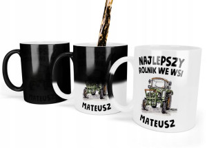 Kubek Magiczny Dla Rolnika Prezent Traktor Ciągnik