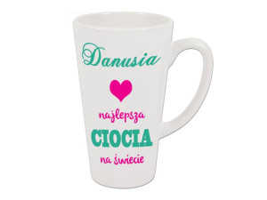 Kubek Latte Z Nadrukiem Dla Cioci Wzory Prezent