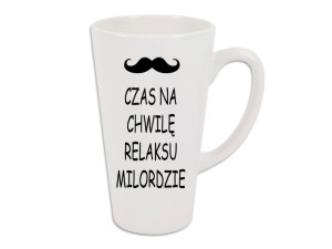 Kubek Latte Z Nadrukiem Śmieszne Napisy Prezent