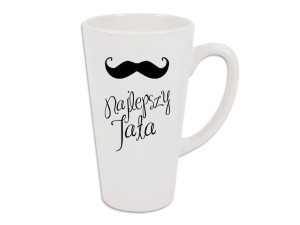 Kubek Latte Z Nadrukiem Dla Taty Dzień Ojca Na Prezent